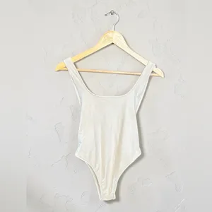 Aerie Shine Rib Birthday Scoop Cheekiest One Piece Swimsuit thumbnail 2