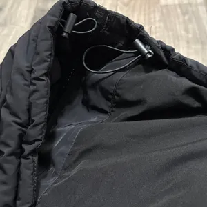 Divided Women's Black Cropped Puffer Jacket M thumbnail 6