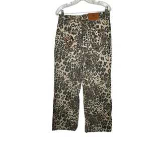 Aelfric Eden leopard print jeans size 31 thumbnail 4