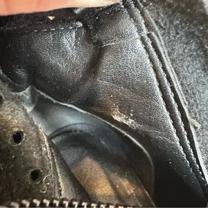 Brian Atwood Size 6 Black Knee High Leather Boots Stilleto‎ Heel Date Night thumbnail 7