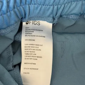Figs Technical Collection Women XS/P Blue Scrub Jogger Pants Uniform Healthcare thumbnail 5