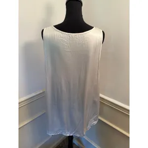 PJ Harlow "Jackie" Satin High-Low Cami Tank Top Silk Blend Quiet Luxury Layer thumbnail 5