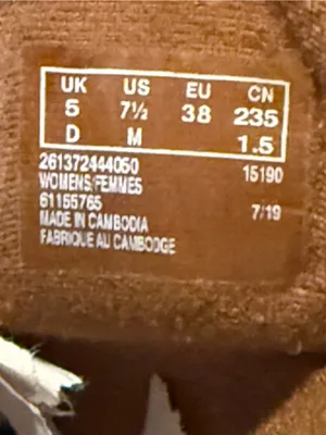 Clarks Boots Women Shoes Brown Leather‎ Ankle Booties Heels Zip Close Size 7.5 thumbnail 7