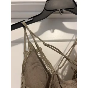 Sept & Co Boutique Women’s Size Small Bralette Lace Cami Camisole Top Khaki thumbnail 6