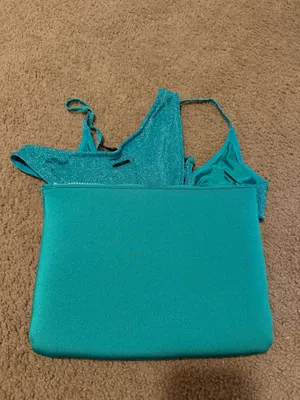 Triangl Maia Bikini Sparkle Jaded Set w/ Bag thumbnail 6