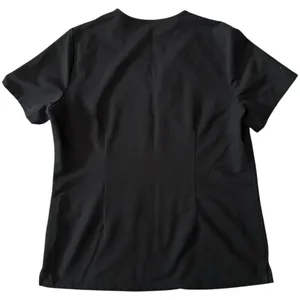 Figs Women’s Size L Black V-Neck Casma Three Pocket Medical Scrub Top FW1100 thumbnail 2