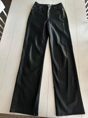 Leather Black Pants thumbnail 3