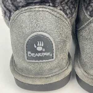 BEARPAW Boshie Suede and Washed Knit Boots thumbnail 4