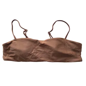 Y2K Coquette Barbie Cottage Brown Mermaid Retro Swimwear Bikini Top Medium‎ thumbnail 5