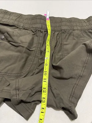 Avalanche Olive Women's Elastic-Waist Athletic Shorts thumbnail 7