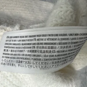 Abercrombie & Fitch Soft A&F Collection Cream Ribbed Knit Turtleneck Sweater XS‎ thumbnail 5