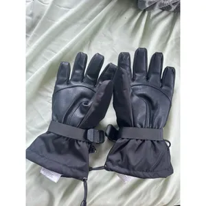 Scott Ultimate Pro Women's Snow Ski Hand Zip Faux Leather Palm Insulated Gloves thumbnail 3