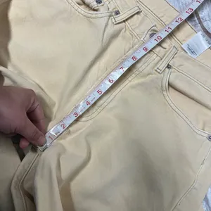 Levi's 501 button fly vanilla yellow cream 31x32 thumbnail 5