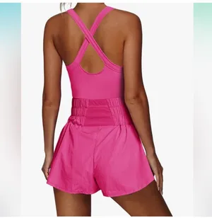 Nirovien Womens Skortsie Athletic Tennis Dress thumbnail 6