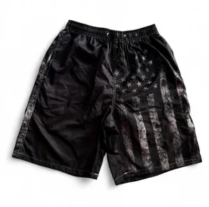 FT Fenteng Distressed Flag Swim Trunks — Size L — NWT thumbnail 1