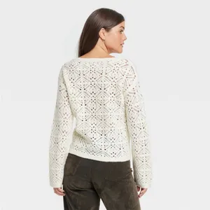 Universal Threads openwork sweater thumbnail 2