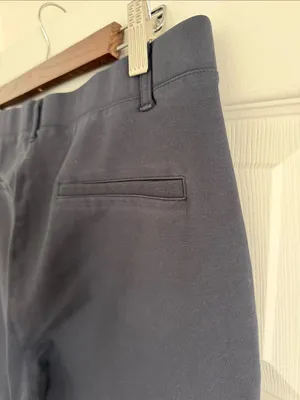 Quince Ultra Stretch Ponte Straight Leg Pants Navy XL Tall Pull-On Career thumbnail 5