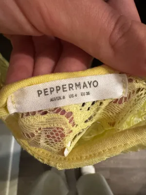 Peppermayo yellow lace dress thumbnail 3