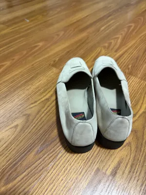 Aerosoles loafers slip-on square toe textured strap detail size 7 thumbnail 4