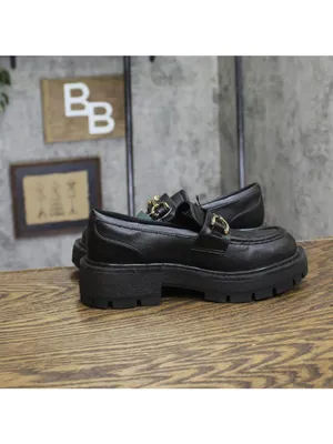 Wild Fable Womens Slip On Platform Loafers Black 5.5M thumbnail 6