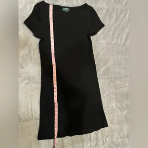 NWOT Ralp‎ Lauren 100% cotton Women's -Knit Cotton Polo Midi... thumbnail 2