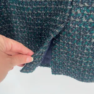 Talbots Tweed Dress Sz 16P Office Preppy Old Money Academia Mix Media Metallic thumbnail 10