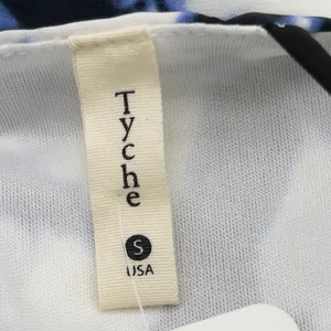 Tyche Geometric Halter Mini Dress Women Small Coastal Artsy Summer‎ Contemporary thumbnail 6