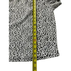 Zara Black & White High Neck Shirt Women Top Size Large | 7-1 thumbnail 4