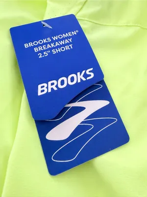 Brooks‎ Breakaway 2.5" Short Neo Yellow XL New thumbnail 6