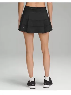 Lululemon Pace Rival Mid Rise Skirt Black Size 4 thumbnail 2