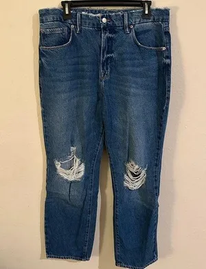 Good American Destroyed Jeans thumbnail 1
