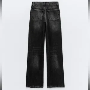 ZARA New - Full Length TRF Mid Rise Wide Leg Jeans thumbnail 6