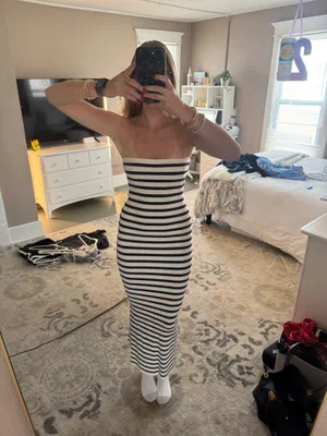 Edikted Dress Striped thumbnail 3