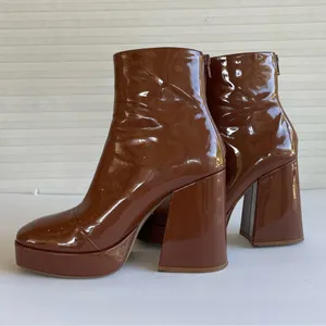 Steve Madden Luisina Cognac Boots thumbnail 3