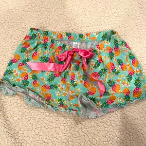 Womens Printed Pajamas Loungewear Shorts & tank Pineapple 🍍 Paint LaLa Small thumbnail 3