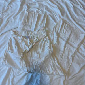 Splendid White Linen Pants thumbnail 1