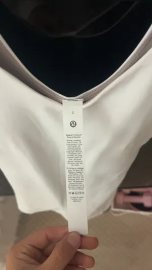 White lululemon align dress  thumbnail 3