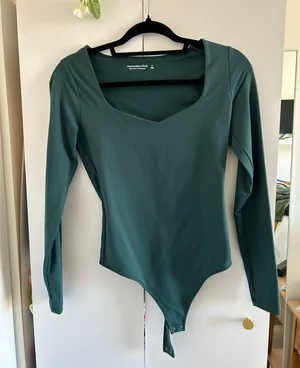 Green Abercrombie Bodysuit thumbnail 1