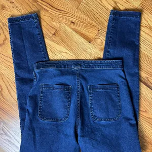 American Apparel Women's Dark Blue easy Skinny Jeans thumbnail 7