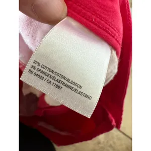 5/$65 Old Navy Womens Shorts‎ Sz 18 Ruby Pink Longer Length Cut Off thumbnail 7