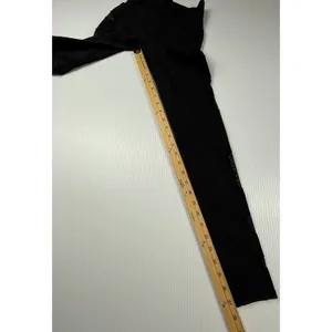Alo Yoga Black High Waist Workout Leggings with Mesh Panels‎ XS thumbnail 2