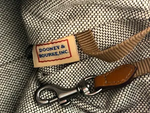 Dooney & Bourke Vintage Cream & Brown Hobo Bag thumbnail 5