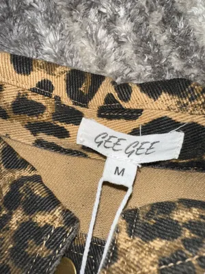 Cheetah Jean jacket  thumbnail 3
