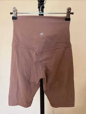 Lululemon‎ Align Super High Rise Short 10" Cacao Size 4 thumbnail 4