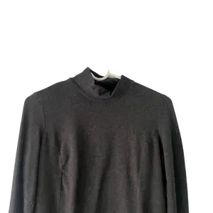 Eddie Bauer Women's Size‎ Small Petite Soft Grey Baselayer Turtle Neck Top thumbnail 2