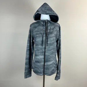 Lululemon Define Jacket Womens 14 Nulu Space Dye Hoodie Full Zip Athleisure Yoga thumbnail 2
