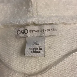CATO Sweater size XL so beautiful and unique brand new color white/off thumbnail 12