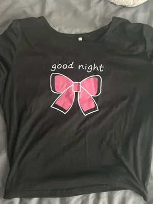 SHEIN Sleepwear Set Black Size XL thumbnail 2