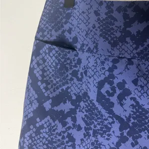 Golfini Dark & Stormy Blue‎ Gold Skirt Size 2 thumbnail 3