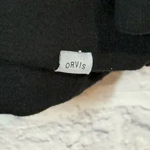 Orvis Classic Black Crewneck Sweatshirt, Large thumbnail 2